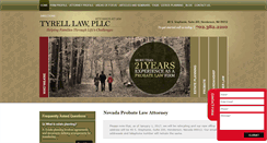 Desktop Screenshot of probatelawlv.com